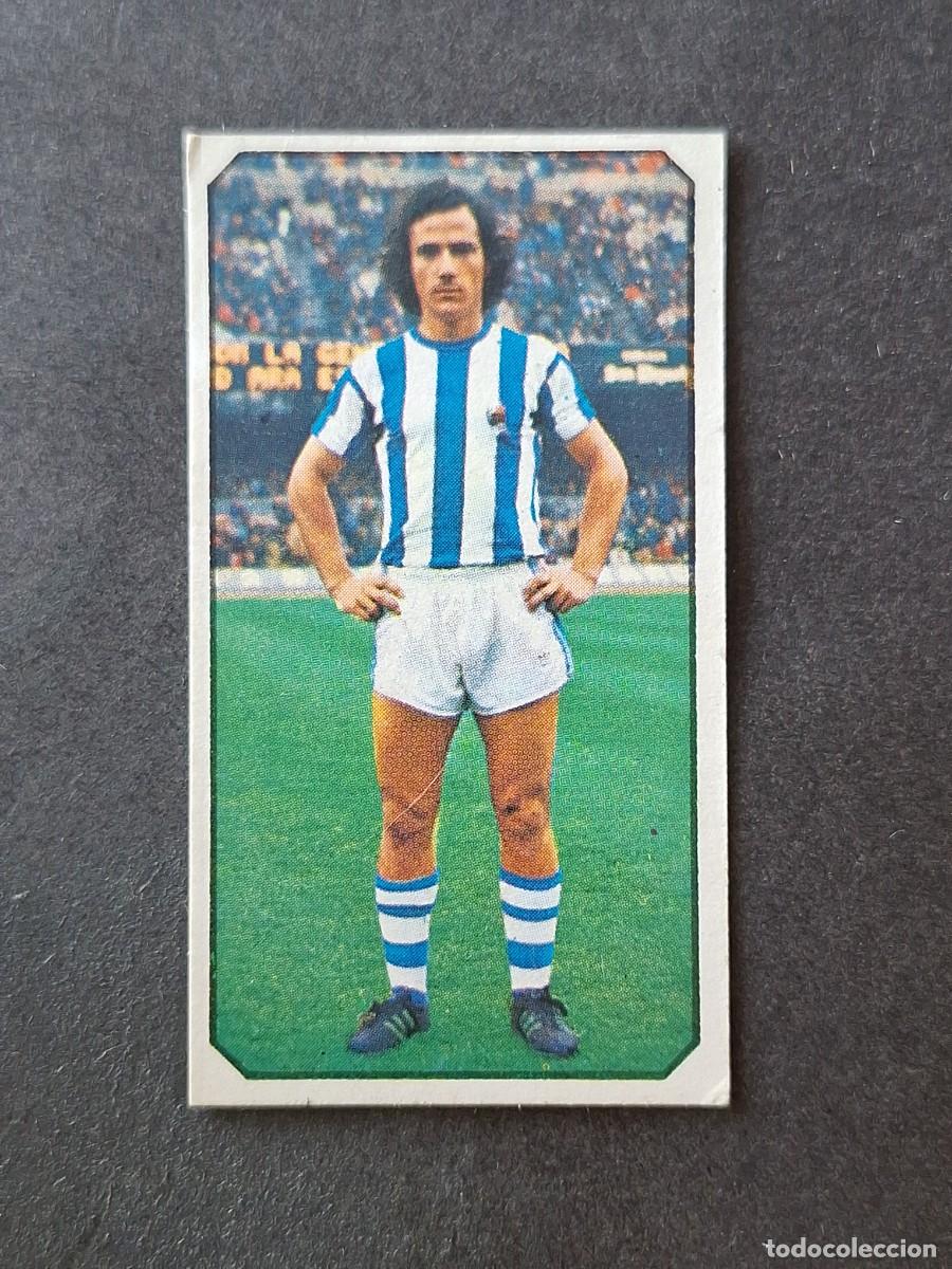 Cromos de f&uacute;tbol: L4 OLAIZOLA REAL SOCIEDAD LIGA ESTE 1977 1978 77 78 DESPEGADO RECUPERADO