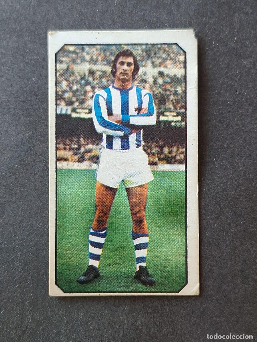 Cromos de f&uacute;tbol: L4 AMUCHASTEGUI REAL SOCIEDAD LIGA ESTE 1977 1978 77 78 DESPEGADO RECUPERADO