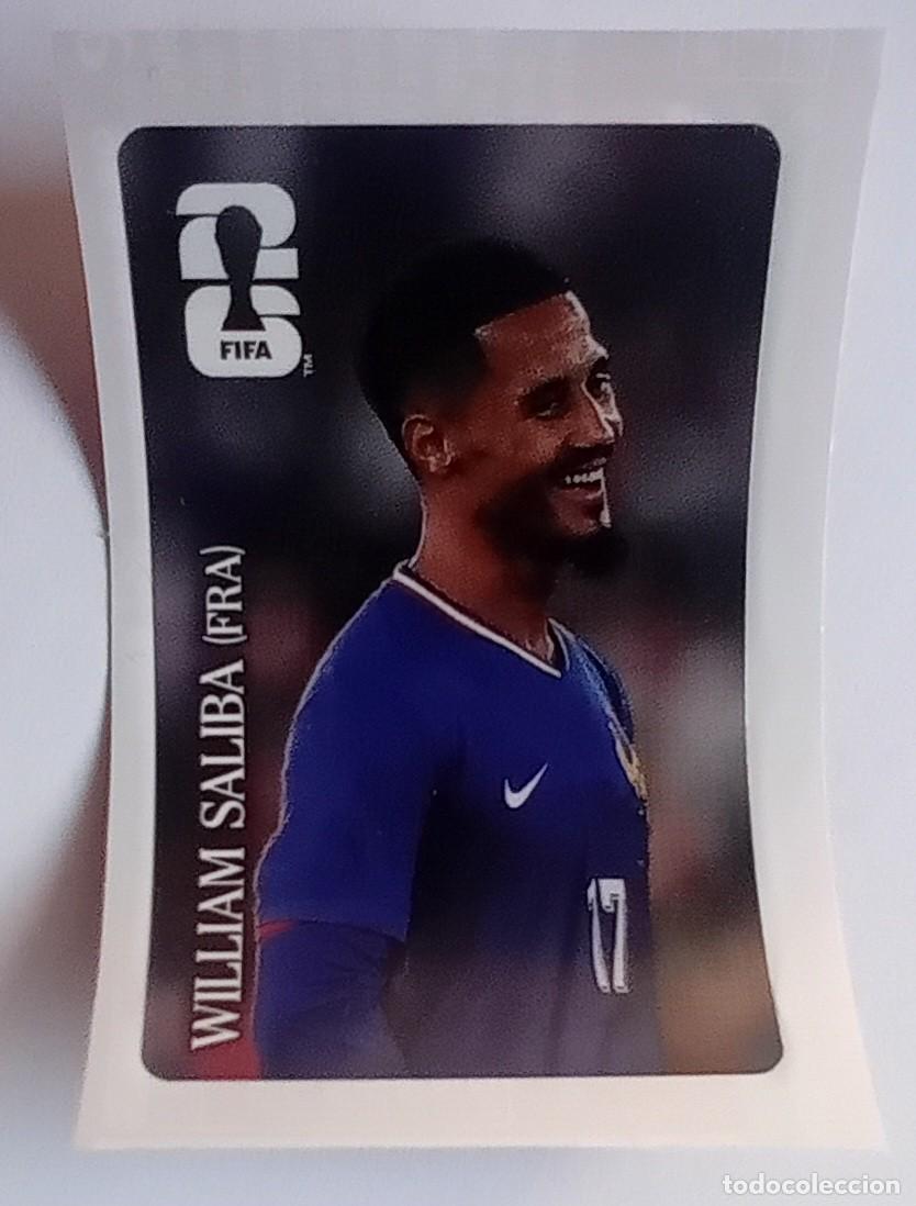 Cromos de Futebol: Figurina Panini 2026 Cromo World Cup Usa Mundial 2026 William Saliba France Coca Cola FRA