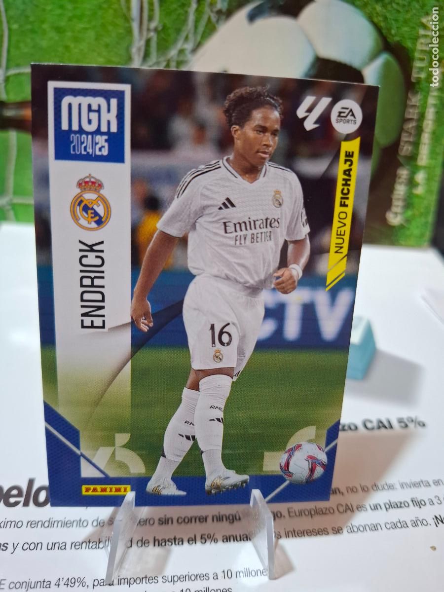 Cromos de f&uacute;tbol: ENDRICK 231 REAL MADRID MEGACRACKS MGK 2025 2026 LIGA 25 26
