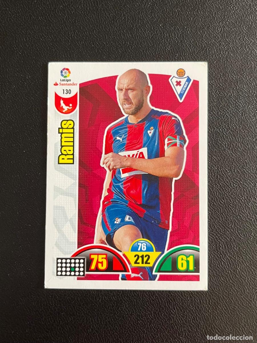 Cromos de f&uacute;tbol: 130 RAMIS SD EIBAR ADRENALYN 2017 2018 CROMO PANINI LA LIGA SANTANDER 17 18