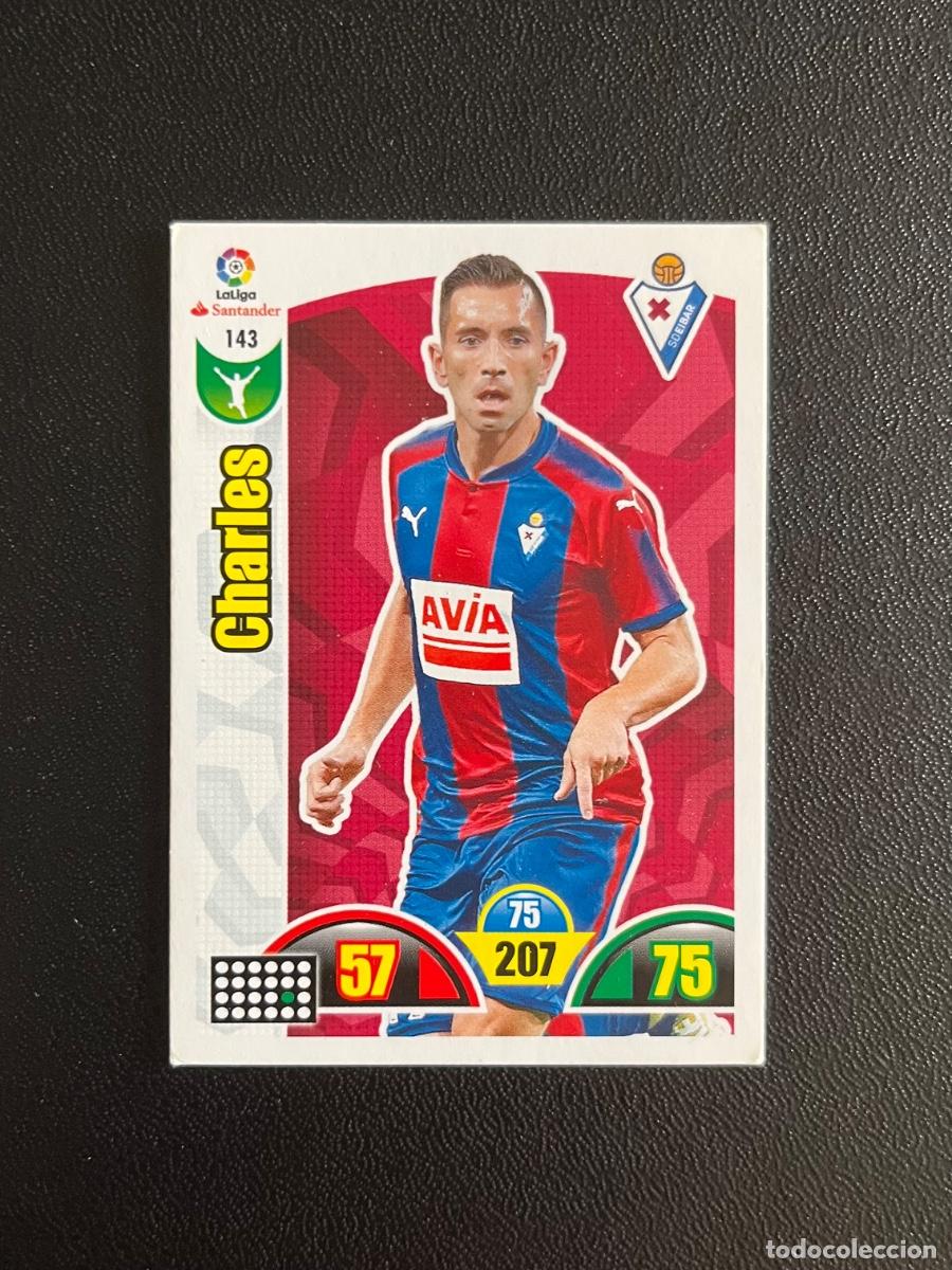 Cromos de f&uacute;tbol: 143 CHARLES SD EIBAR ADRENALYN 2017 2018 CROMO PANINI LA LIGA SANTANDER 17 18