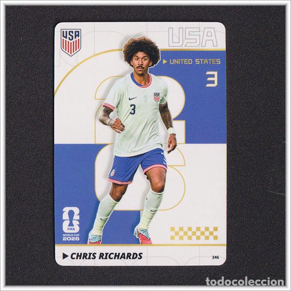 Cromos de f&uacute;tbol: FIFA WORLD CUP 2026 PANINI KAYOU RICHARDS 346 USA ESTADOS UNIDOS EEUU MUNDIAL COLECCI&Oacute;N - ULTRA BOX