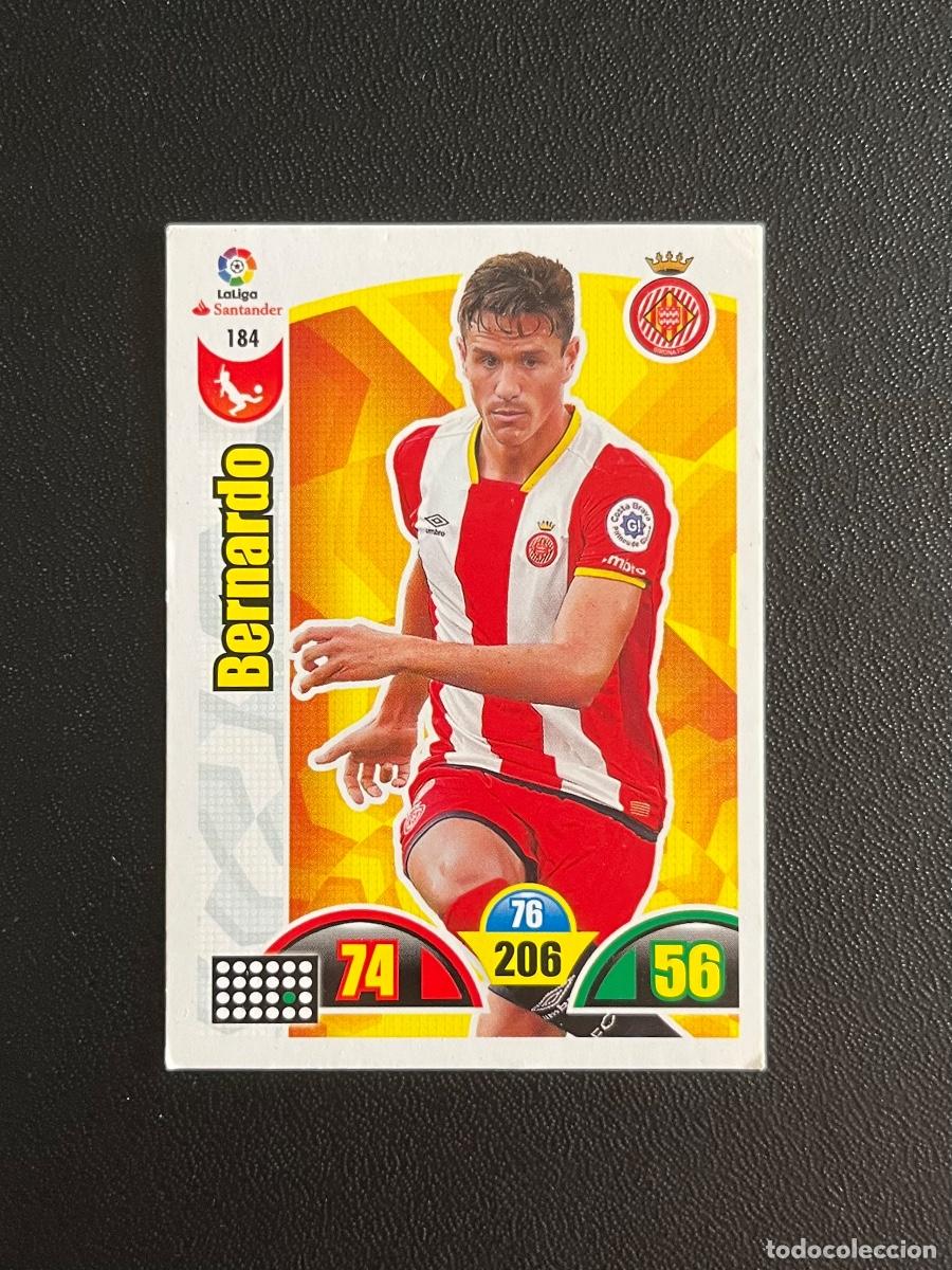 Cromos de f&uacute;tbol: 184 BERNARDO GIRONA FC ADRENALYN 2017 2018 CROMO PANINI LA LIGA SANTANDER 17 18