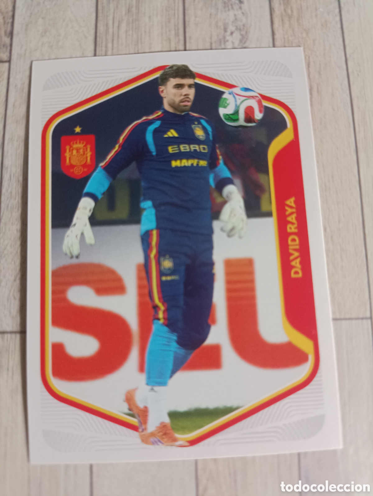 Cromos de f&uacute;tbol: 11 DAVID RAYA SELECCION ESPA&Ntilde;OLA ESPA&Ntilde;A MUNDIAL CARREFOUR 26 PANINI 2026