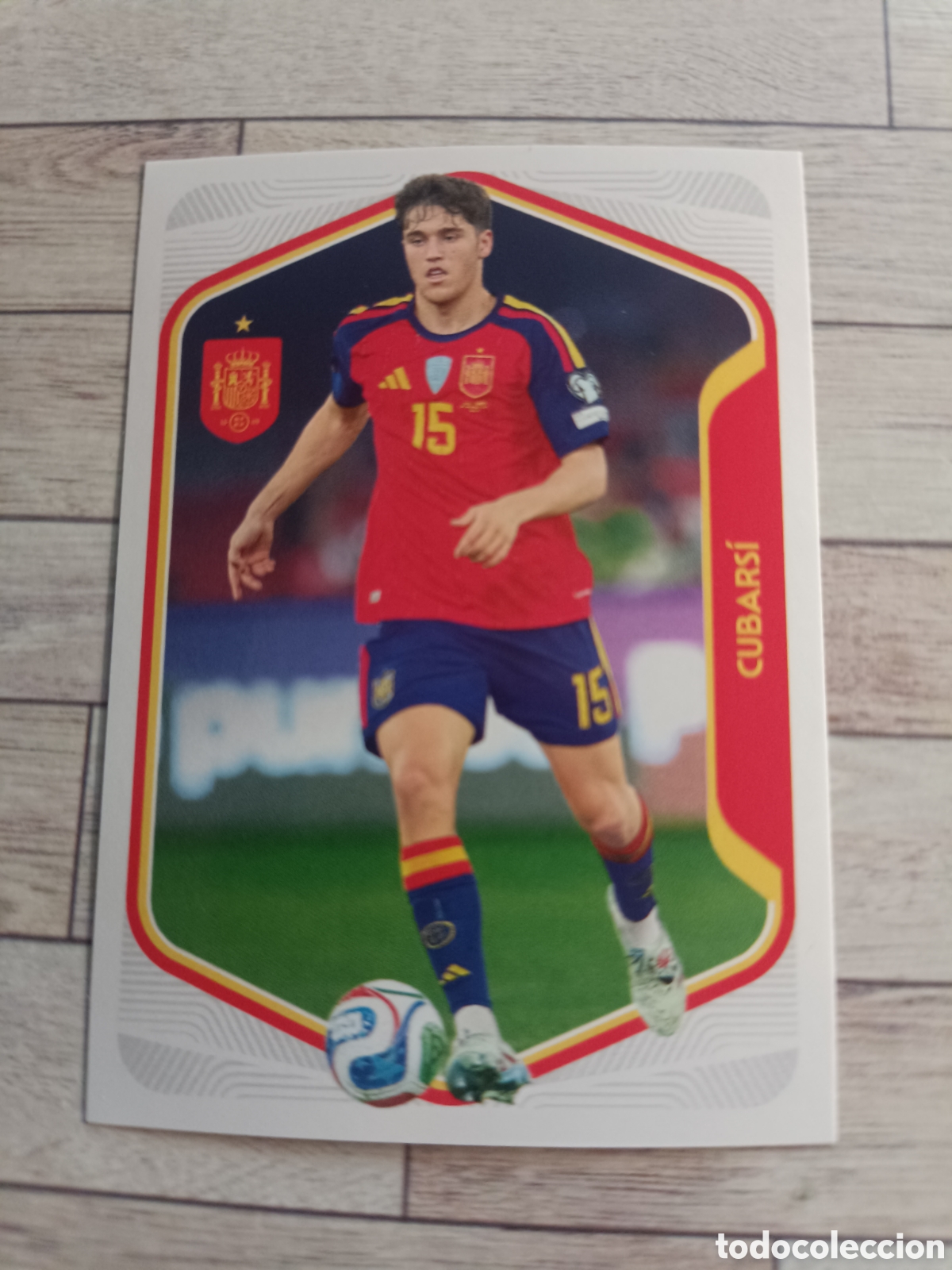 Cromos de f&uacute;tbol: 24 CUBARSI SELECCION ESPA&Ntilde;OLA ESPA&Ntilde;A MUNDIAL CARREFOUR 26 PANINI 2026