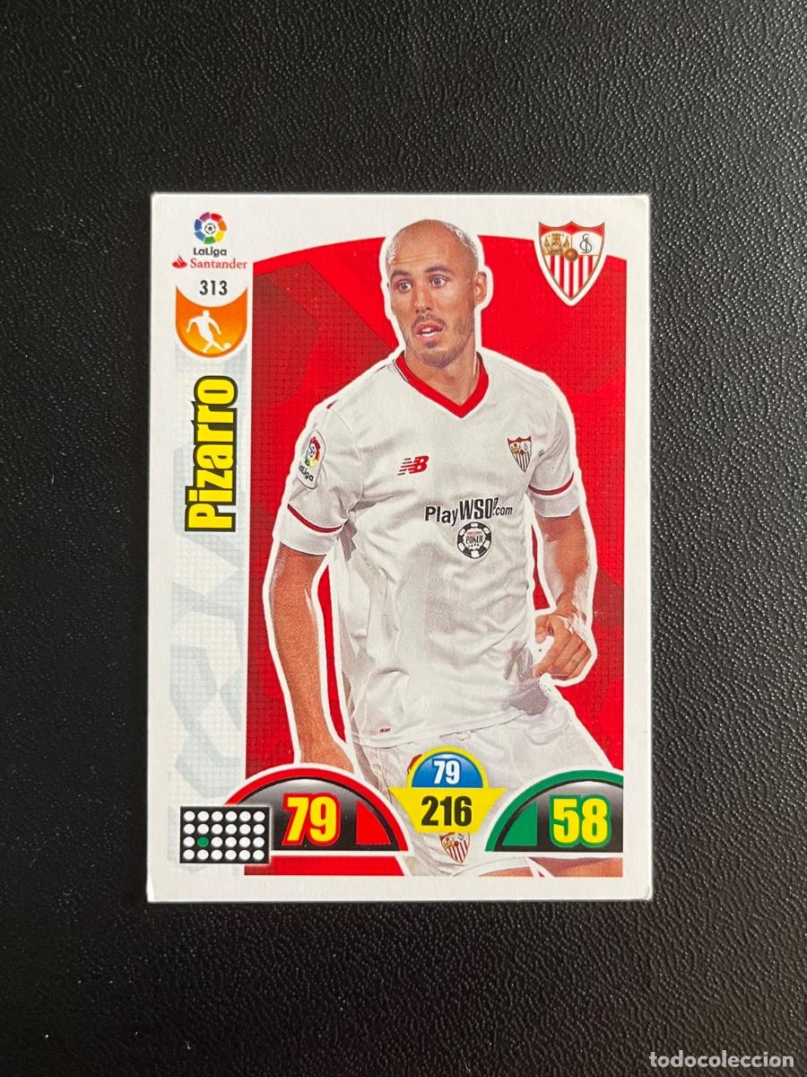 Cromos de f&uacute;tbol: 313 PIZARRO SEVILLA FC ADRENALYN 2017 2018 CROMO PANINI LA LIGA SANTANDER 17 18