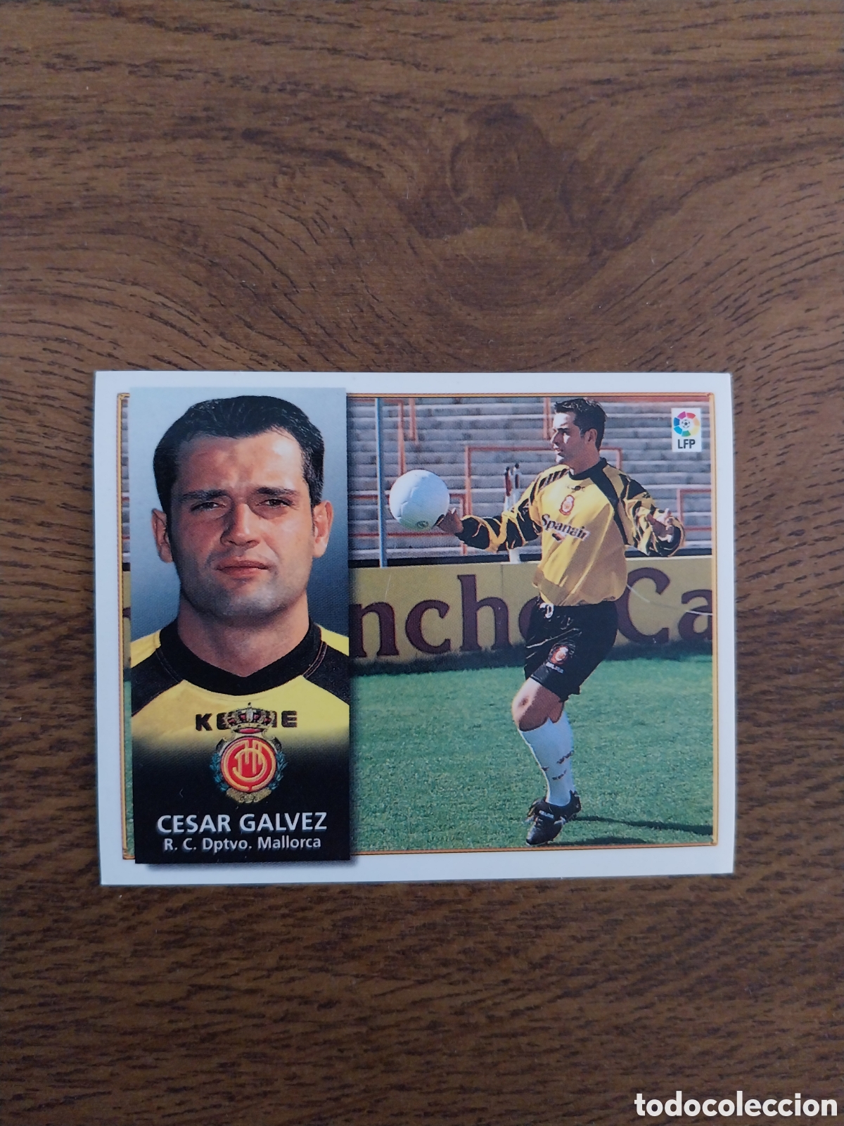 Cromos de f&uacute;tbol: C&Eacute;SAR G&Aacute;LVEZ COLOCA LIGA 98 99 CROMO NUEVO NUNCA PEGADO EDICIONES ESTE CARTA REAL MALLORCA 1998 1999