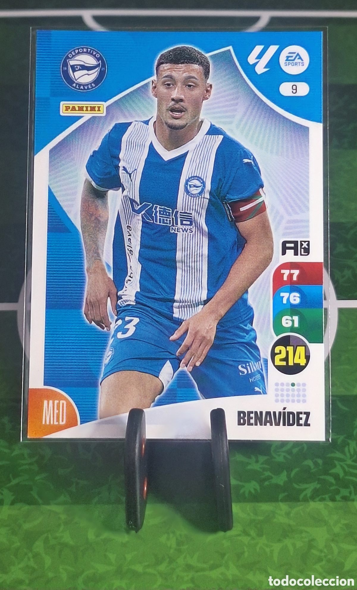 Cromos de f&uacute;tbol: BENAVIDEZ #9 AXL 2024-2025