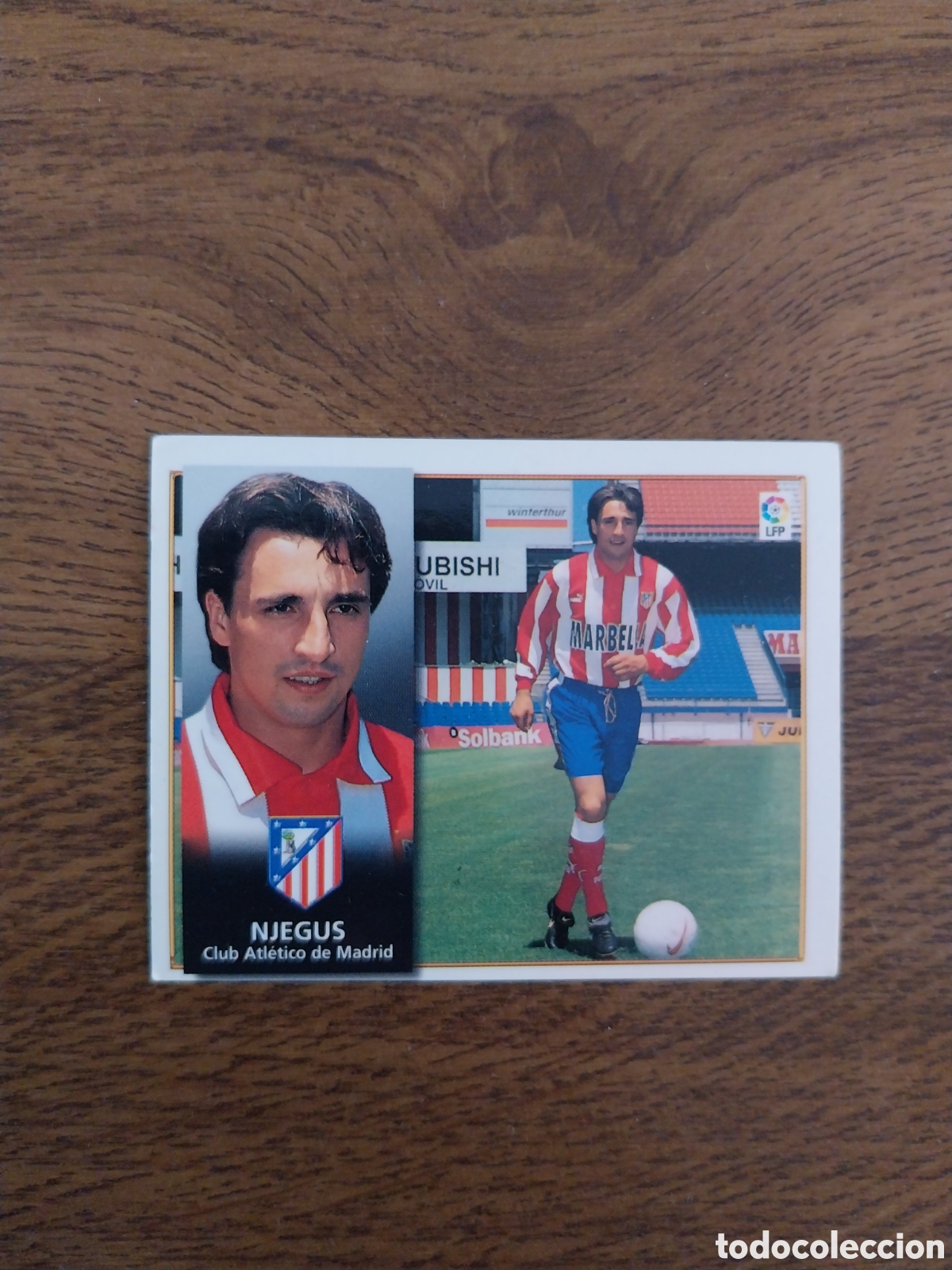 Cromos de f&uacute;tbol: NJEGUS FICHAJE N&deg; 4 LIGA 98 99 CROMO NUEVO NUNCA PEGADO EDICIONES ESTE ATL&Eacute;TICO DE MADRID 1998 1999