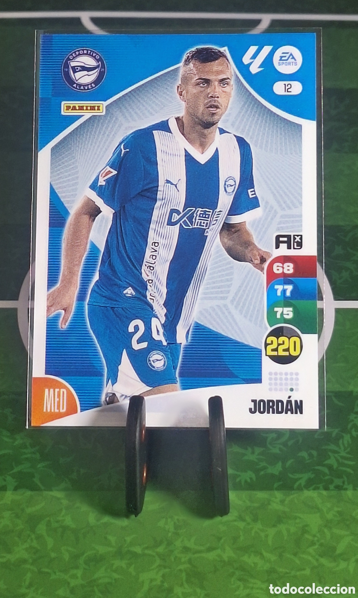 Cromos de f&uacute;tbol: JORD&Aacute;N #12 AXL 2024-2025