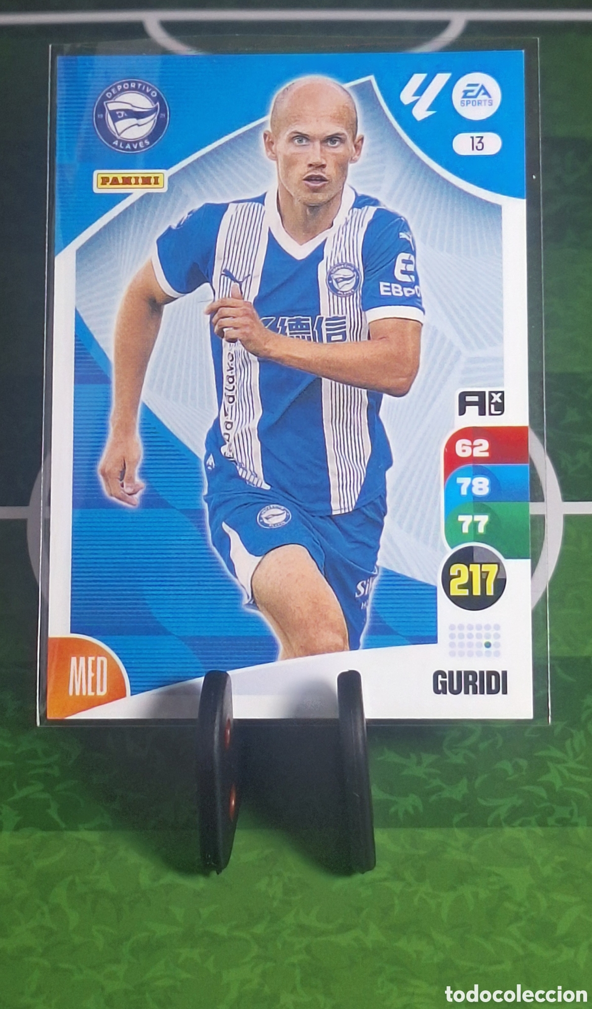 Cromos de f&uacute;tbol: GURIDI #13 AXL 2024-2025
