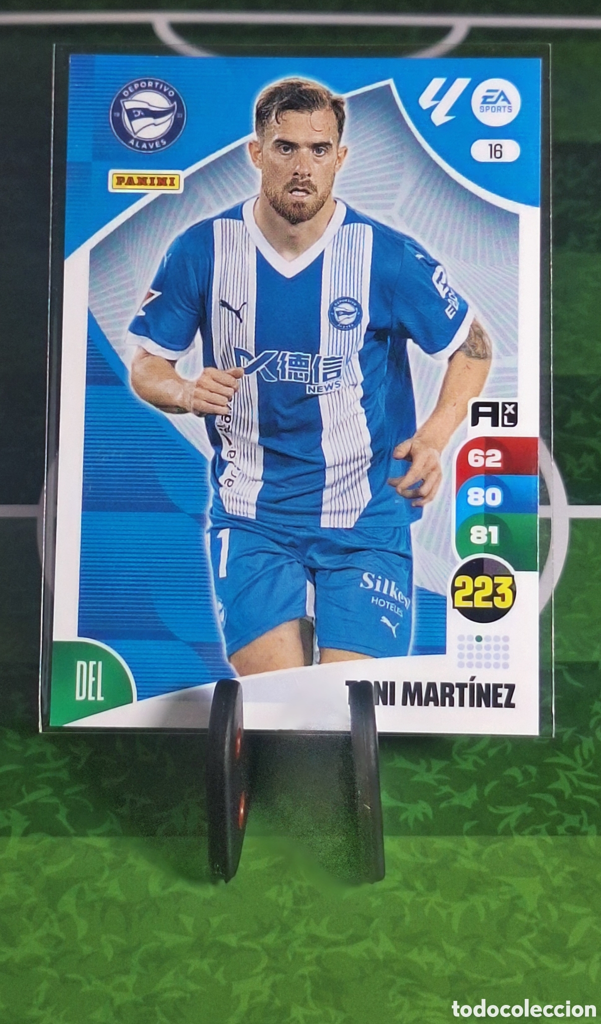 Cromos de f&uacute;tbol: TONI MARTINEZ #16 AXL 2024-2025