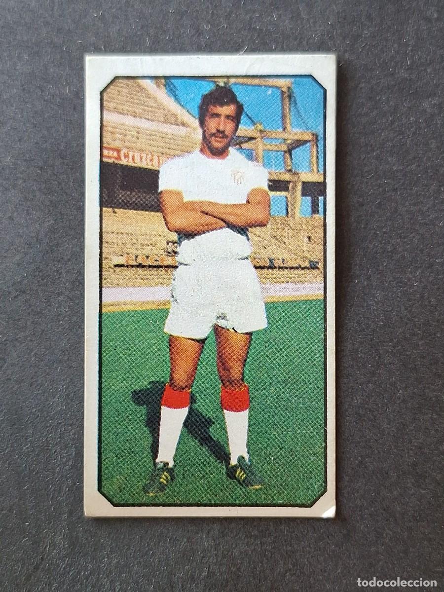 Cromos de f&uacute;tbol: L4 CANTUDO SEVILLA C. F. LIGA ESTE 1977 1978 77 78 DESPEGADO RECUPERADO
