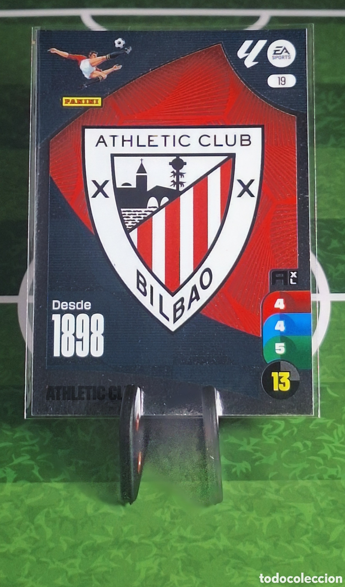 Cromos de f&uacute;tbol: ESCUDO ATHLETIC CLUB #19 AXL 2024-2025