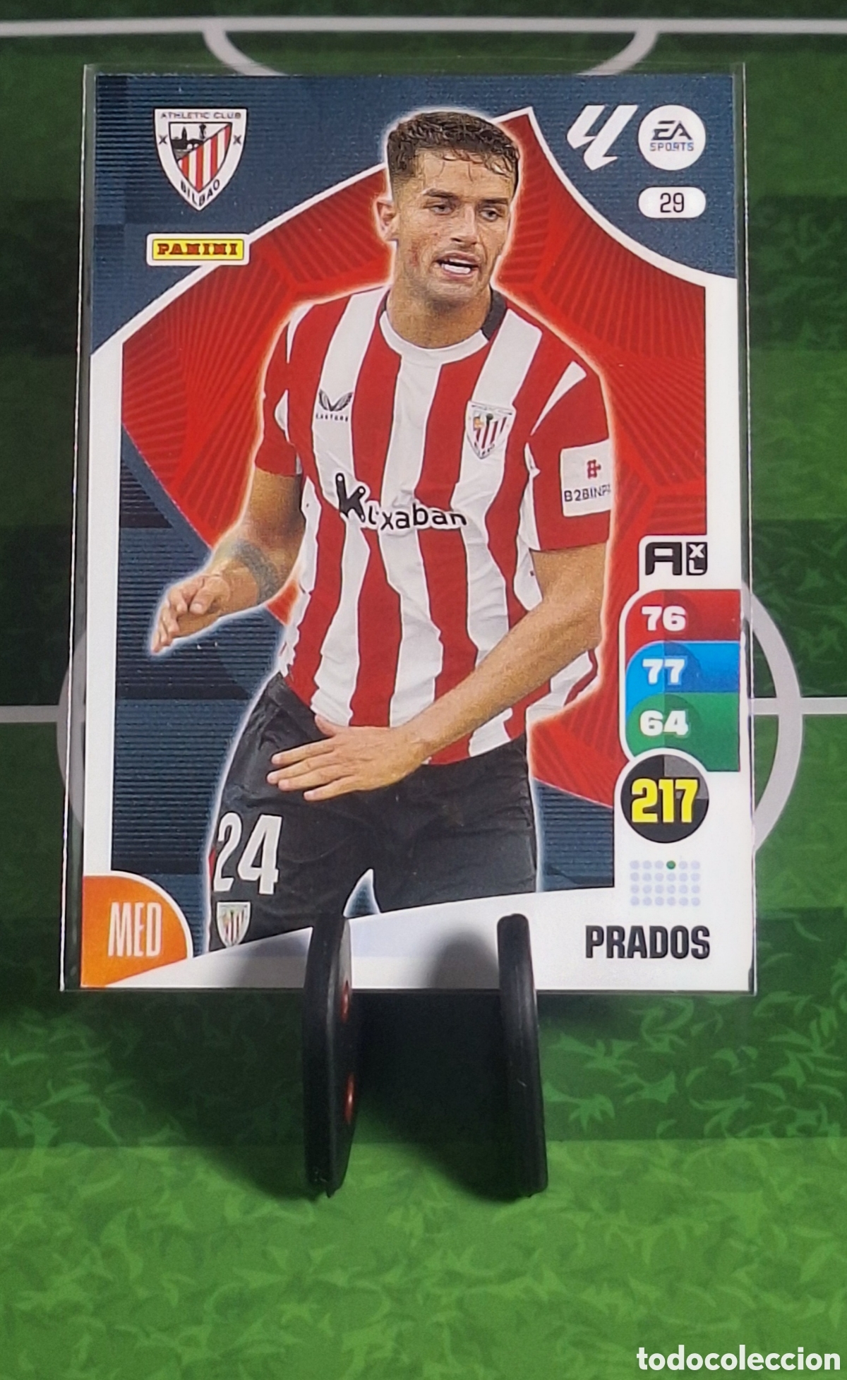 Cromos de f&uacute;tbol: PRADOS #19 AXL 2024-2025