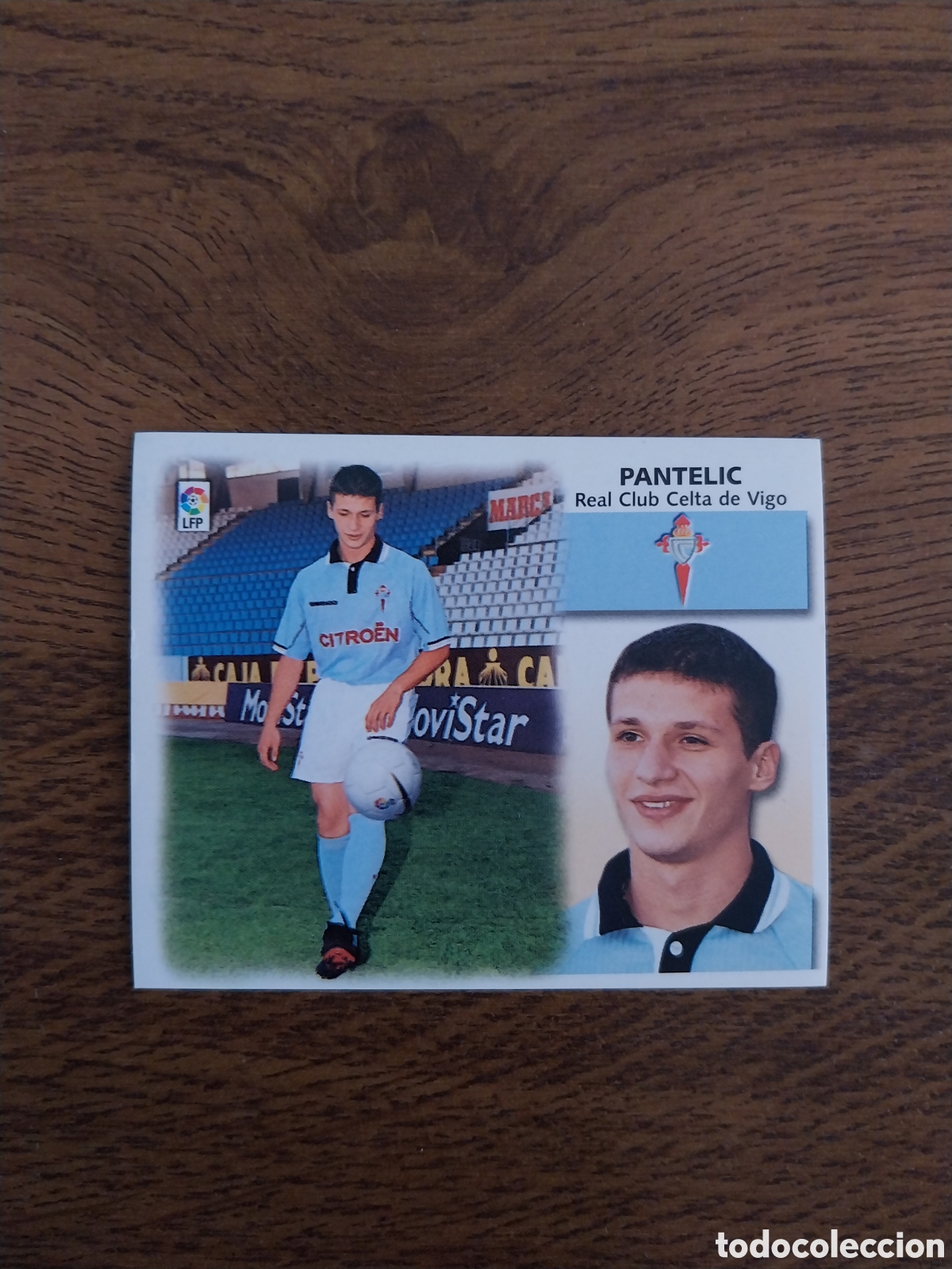 Cromos de f&uacute;tbol: PANTELIC FICHAJE N&deg; 21 LIGA 99 00 CROMO NUNCA PEGADO EDICIONES ESTE CARTA CELTA DE VIGO 1999 2000