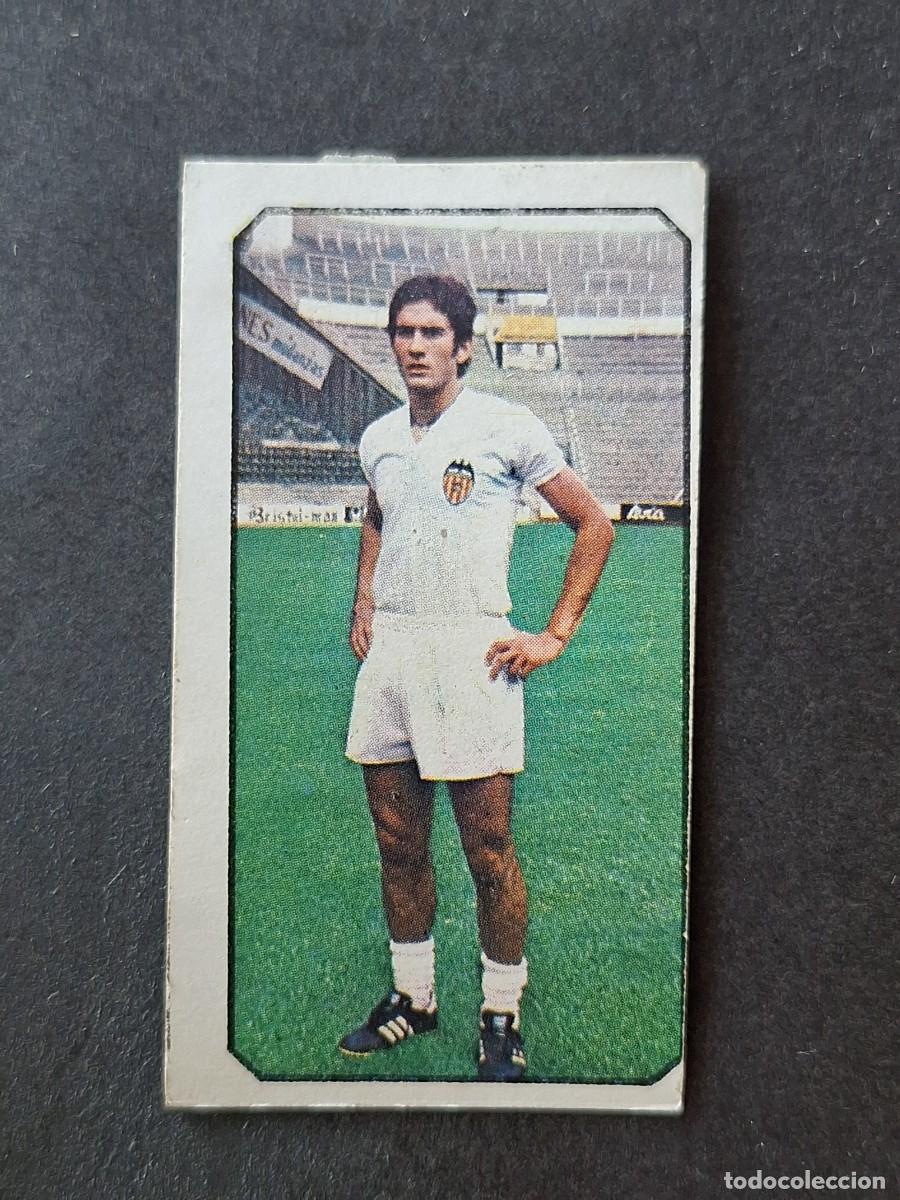 Cromos de f&uacute;tbol: L4 JUAN CARLOS VALENCIA C. F. LIGA ESTE 1977 1978 77 78 DESPEGADO RECUPERADO