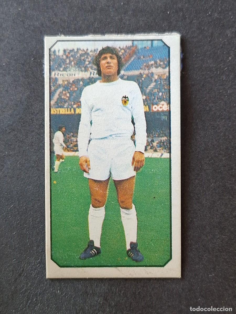 Cromos de f&uacute;tbol: L4 ELOY VALENCIA C. F. LIGA ESTE 1977 1978 77 78 DESPEGADO RECUPERADO