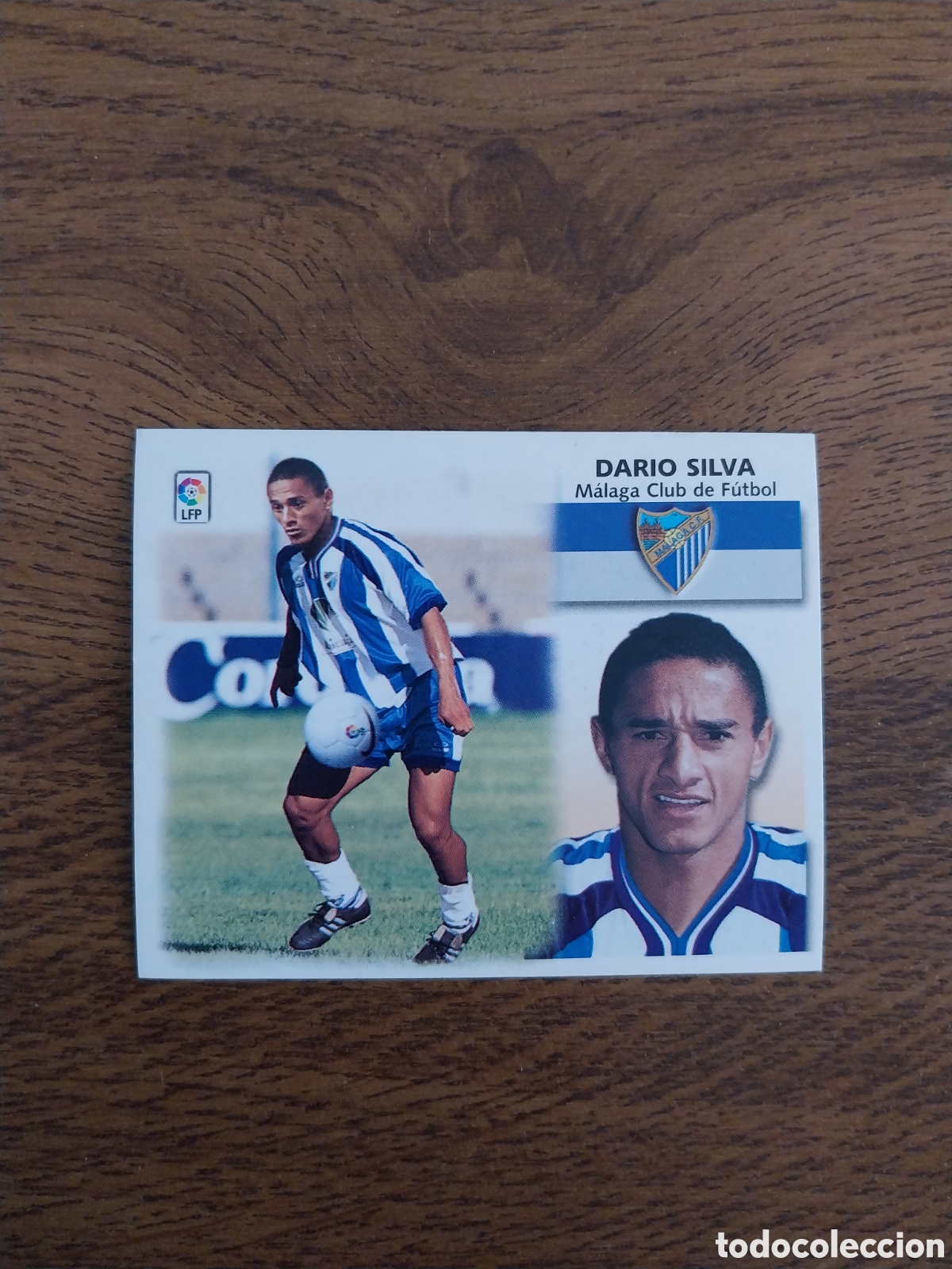 Cromos de f&uacute;tbol: DAR&Iacute;O SILVA FICHAJE N&deg; 2 BIS LIGA 99 00 CROMO NUEVO NUNCA PEGADO EDICIONES ESTE M&Aacute;LAGA 1999 2000