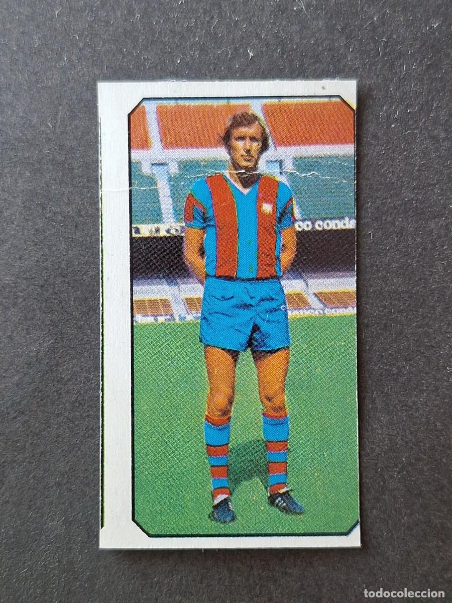 Cromos de f&uacute;tbol: L4 REXACH F. C. BARCELONA COLOCA LIGA ESTE 1977 1978 77 78 DESPEGADO RECUPERADO
