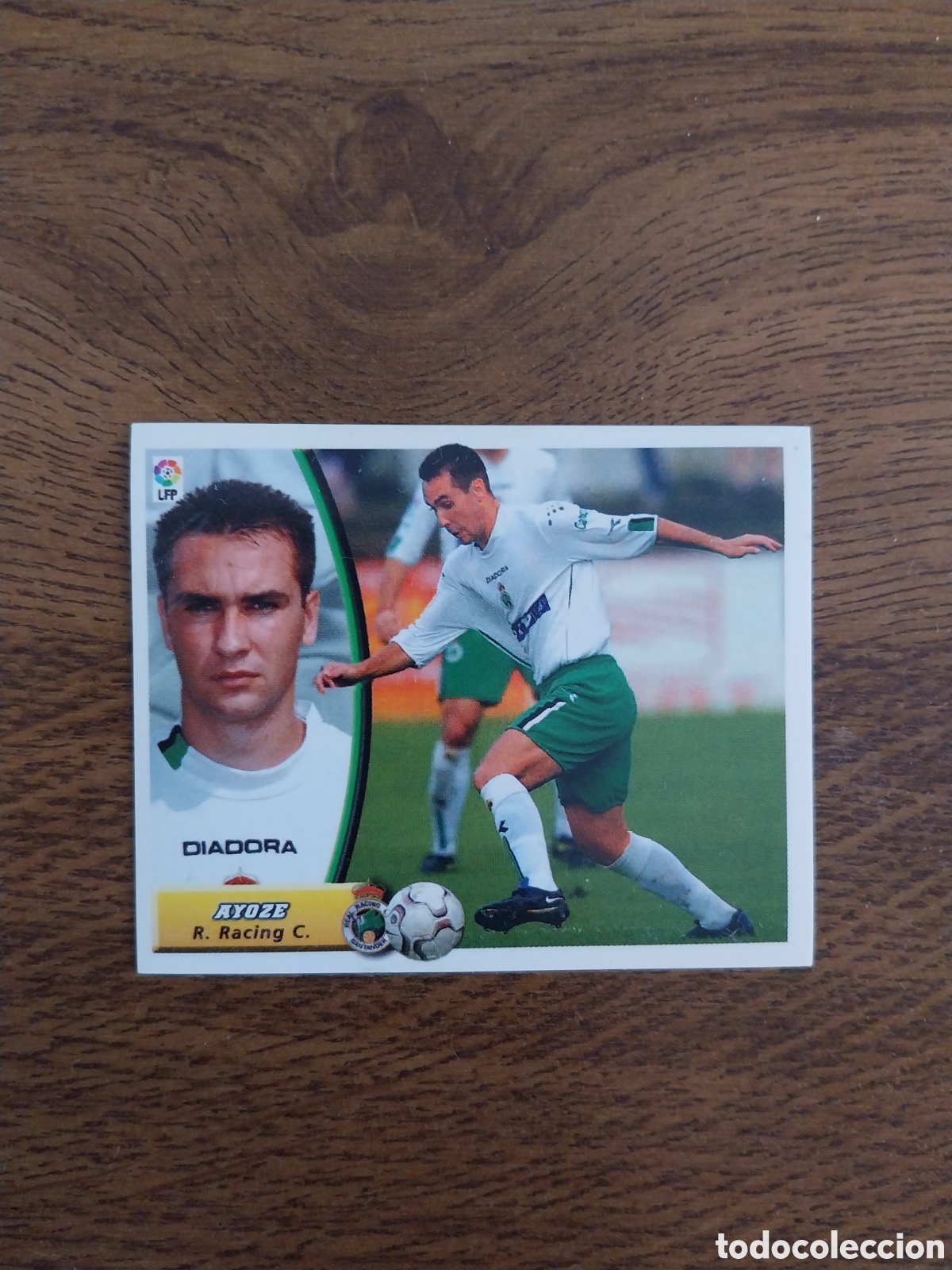Cromos de f&uacute;tbol: AYOZE COLOCA LIGA 03 04 CROMO NUEVO NUNCA PEGADO EDICIONES ESTE CARTA RACING DE SANTANDER 2003 2004