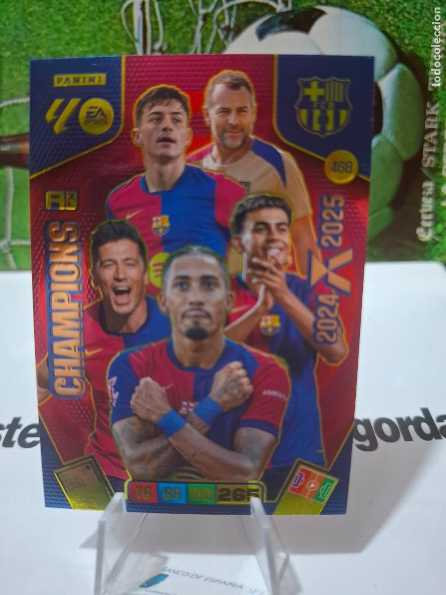 Fu&szlig;ball-Sticker: 468 CHAMPIONS CARD YAMAL BARCELONA ADRENALYN XL LIGA 25 26 2025 2026