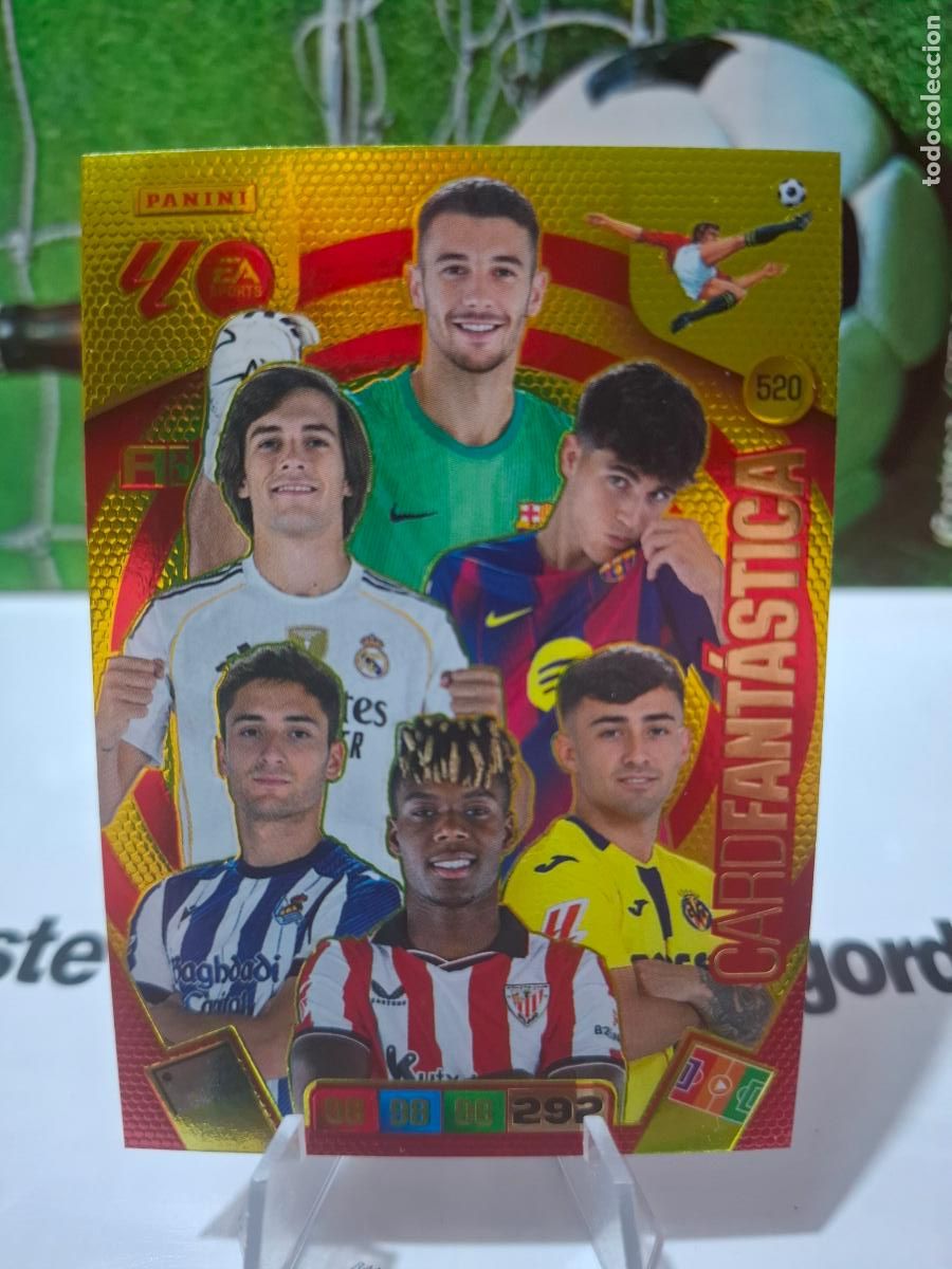 Cromos de Futebol: CARD FANTASTICA 520 DRO BARCELONA ADRENALYN XL LIGA 25 26 2025 2026