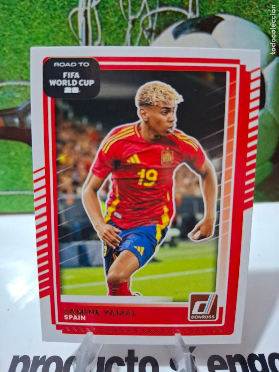 Cromos de f&uacute;tbol: 10 LAMINE YAMAL PANINI DONRUSS 2026 WORLD CUP MUNDIAL 26 ESPA&Ntilde;A SELECCION