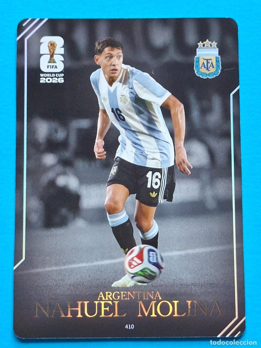 Football Stickers: Moment #410 NAHUEL MOLINA (Argentina) - PANINI KAYOU (China) FIFA World Cup 2026