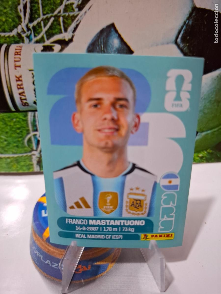 Football Stickers: MASTANTUONO ARGENTINA ARG15 SELECCION MUNDIAL 2026 WORLD CUP 26