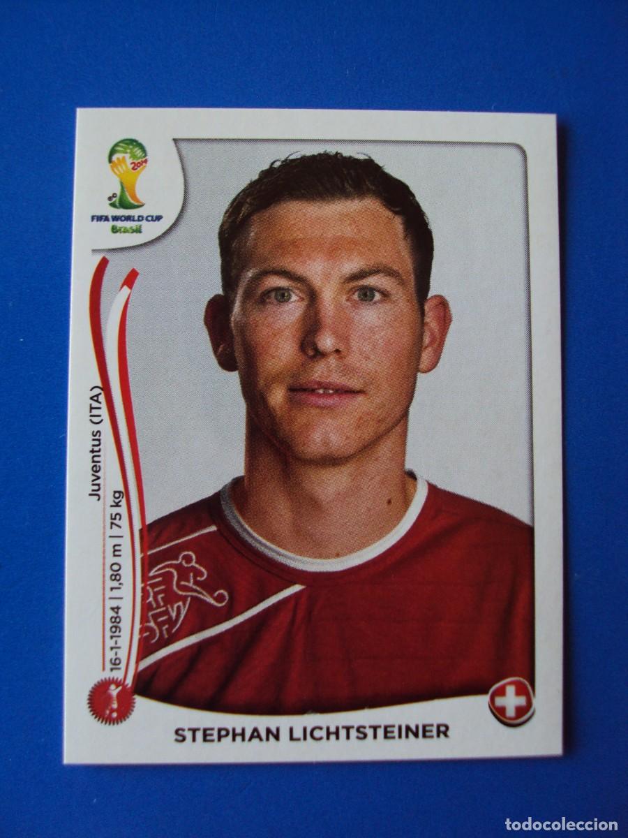 Cromos de f&uacute;tbol: 339 STEPHAN LICHTSTEINER SUIZA MUNDIAL FUTBOL BRASIL 2014 FIFA WORLD CUP PANINI CROMO NUEVO