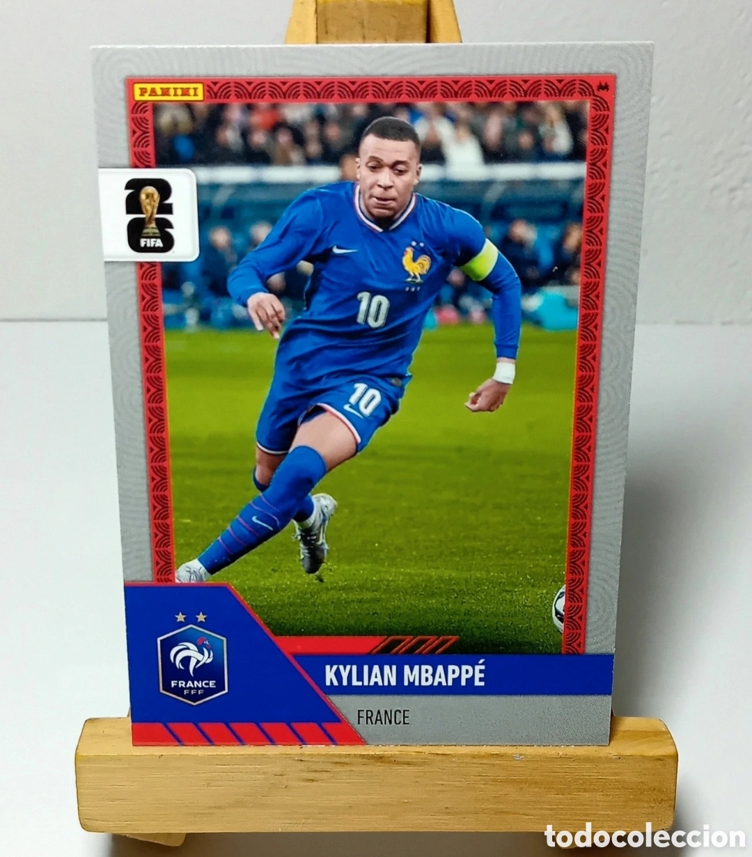 Cromos de f&uacute;tbol: KYLIAN MBAPPE 2026 FRANCIA MONOPOLY PRIZM PANINI S5.