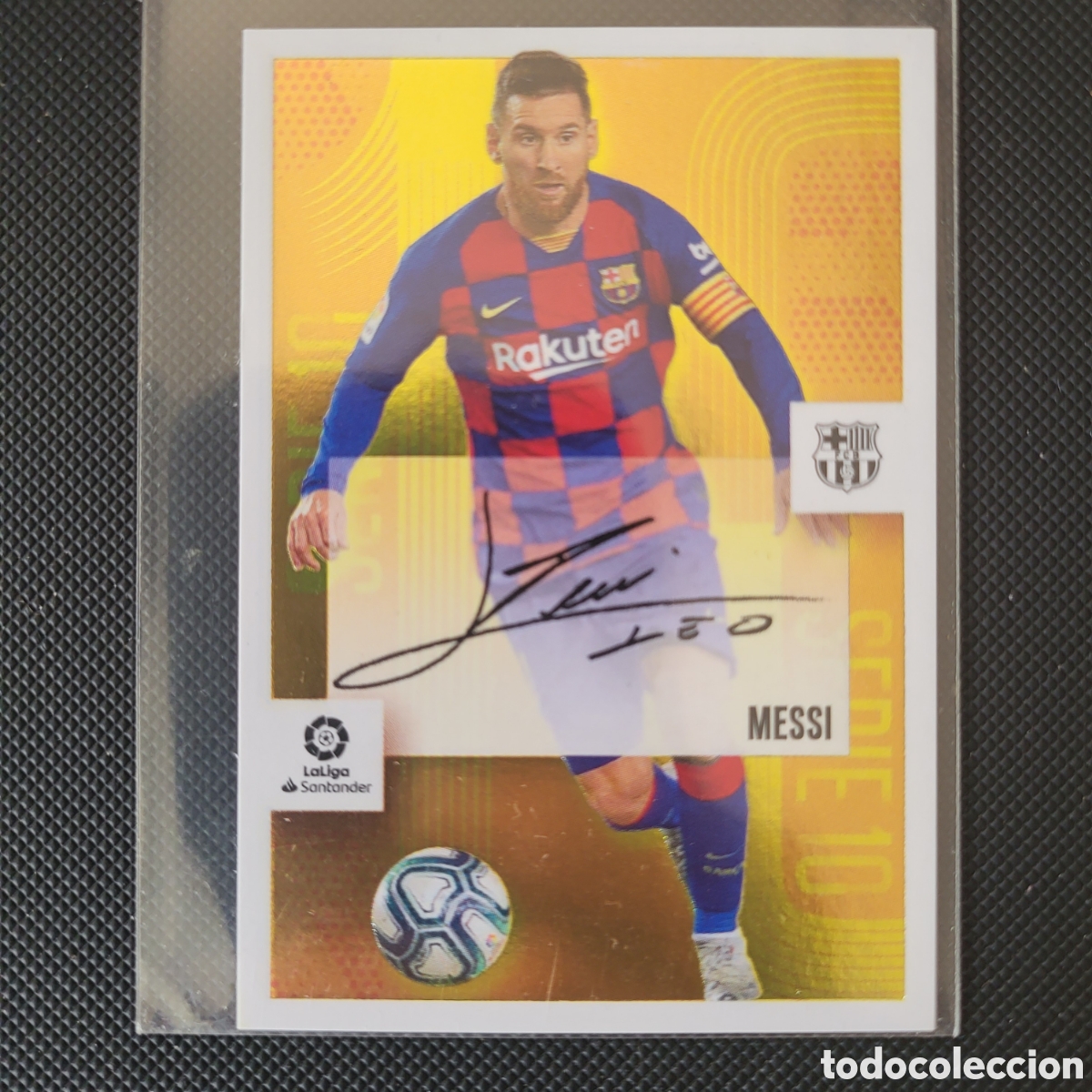 Cromos de Futebol: 16 Messi Serie 10 [Sticker] / La Liga Santander 2020