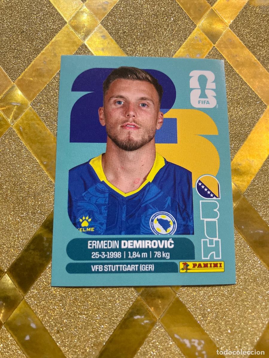 Cromos de f&uacute;tbol: CROMO DE F&Uacute;TBOL NUMERO 17 BIH ERMEDIN DEMIROVIC BOSNIA MUNDIAL 2026 MEXICO-EEUU-CANADA PANINI !