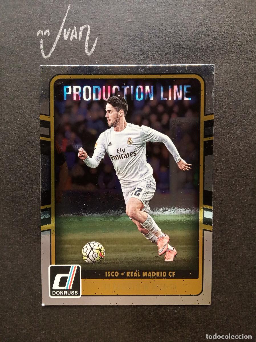 Cromos de f&uacute;tbol: N&ordm; 20 PRODUCTION LINE ISCO REAL MADRID ESPA&Ntilde;A BETIS 2026⚽ PANINI &reg; DONRUSS FIFA 2016 2017 LIGA 16 17