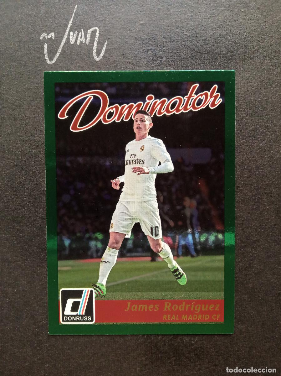 Cromos de f&uacute;tbol: N&ordm; 5 DOMINATOR JAMES RODRIGUEZ REAL MADRID COLOMBIA ⚽ PANINI &reg; DONRUSS FIFA 2016 2017 LIGA 16 17