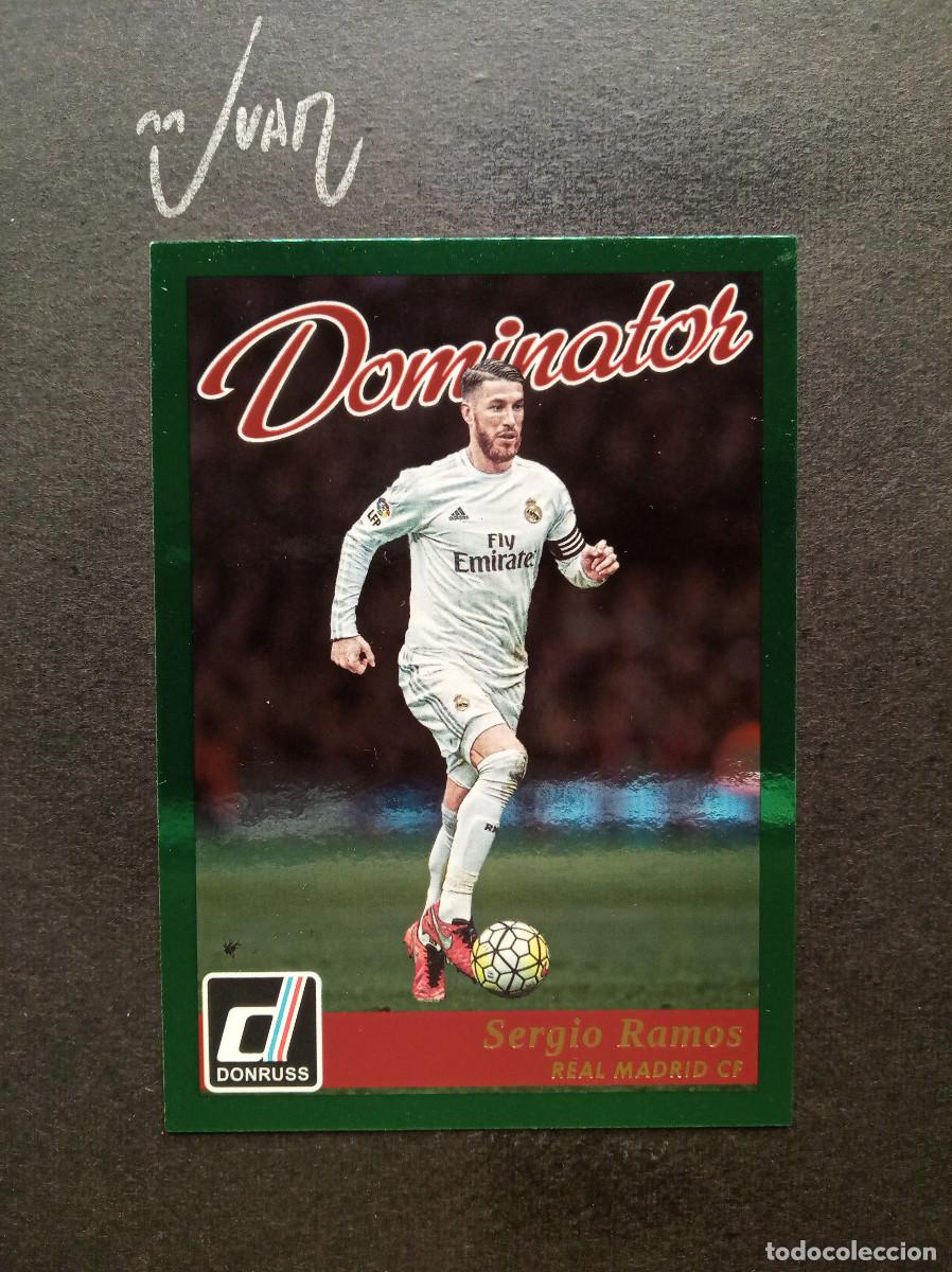 Cromos de f&uacute;tbol: N&ordm; 11 DOMINATOR SERGIO RAMOS REAL MADRID ESPA&Ntilde;A SEVILLA ⚽ PANINI &reg; DONRUSS FIFA 2016 2017 LIGA 16 17