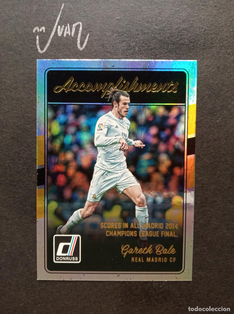 Cromos de f&uacute;tbol: N&ordm; 18 ACCOMPLISHMENTS HOLOGRAPHIC BALE REAL MADRID ⚽ PANINI &reg; DONRUSS FIFA 2016 2017 LIGA 16 17