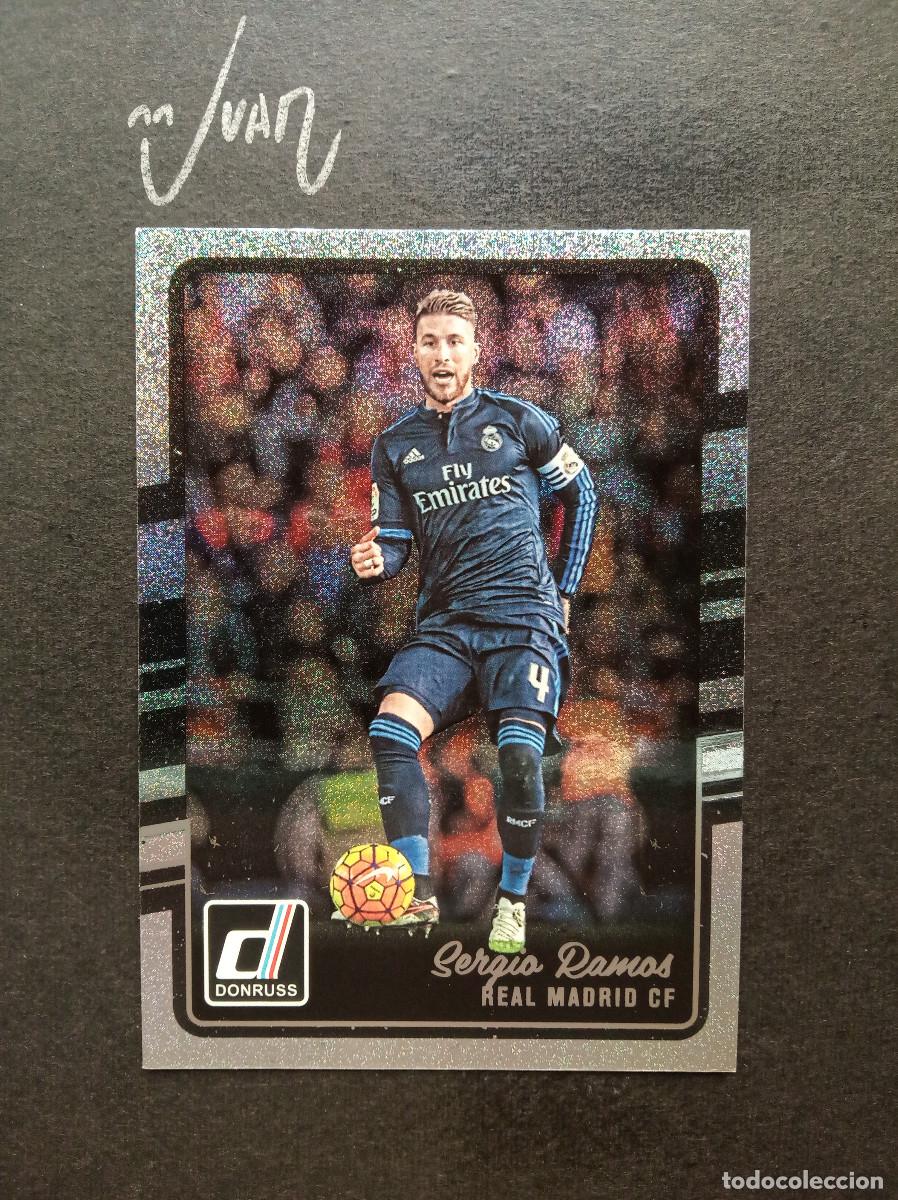 Cromos de f&uacute;tbol: N&ordm; 146 SPECKLE SERGIO RAMOS REAL MADRID ESPA&Ntilde;A SEVILLA ⚽ PANINI &reg; DONRUSS FIFA 2016 2017 LIGA 16 17