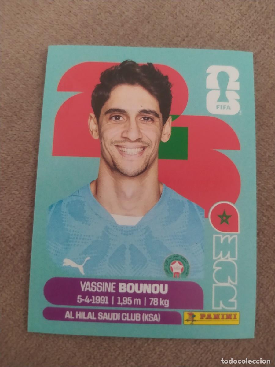 Cromos de f&uacute;tbol: MAR 02 MAR2 Yassine BOUNOU 2 Marruecos Mundial 2026 Panini