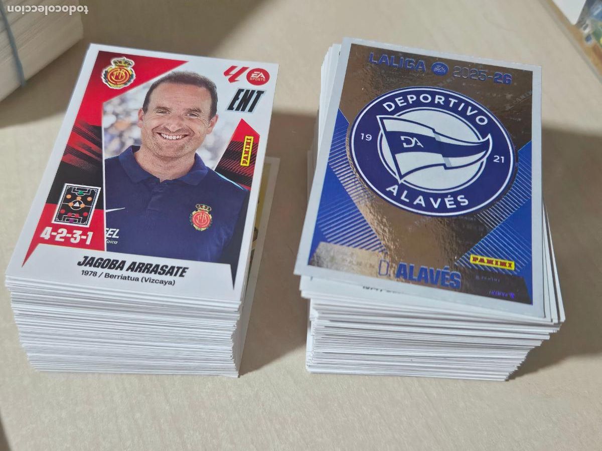 Cromos de Futebol: LOTE 385 SIN REPETIR LIGA ESTE 2025 2026 25 26 CROMOS NUEVOS - LEER ANUNCIO