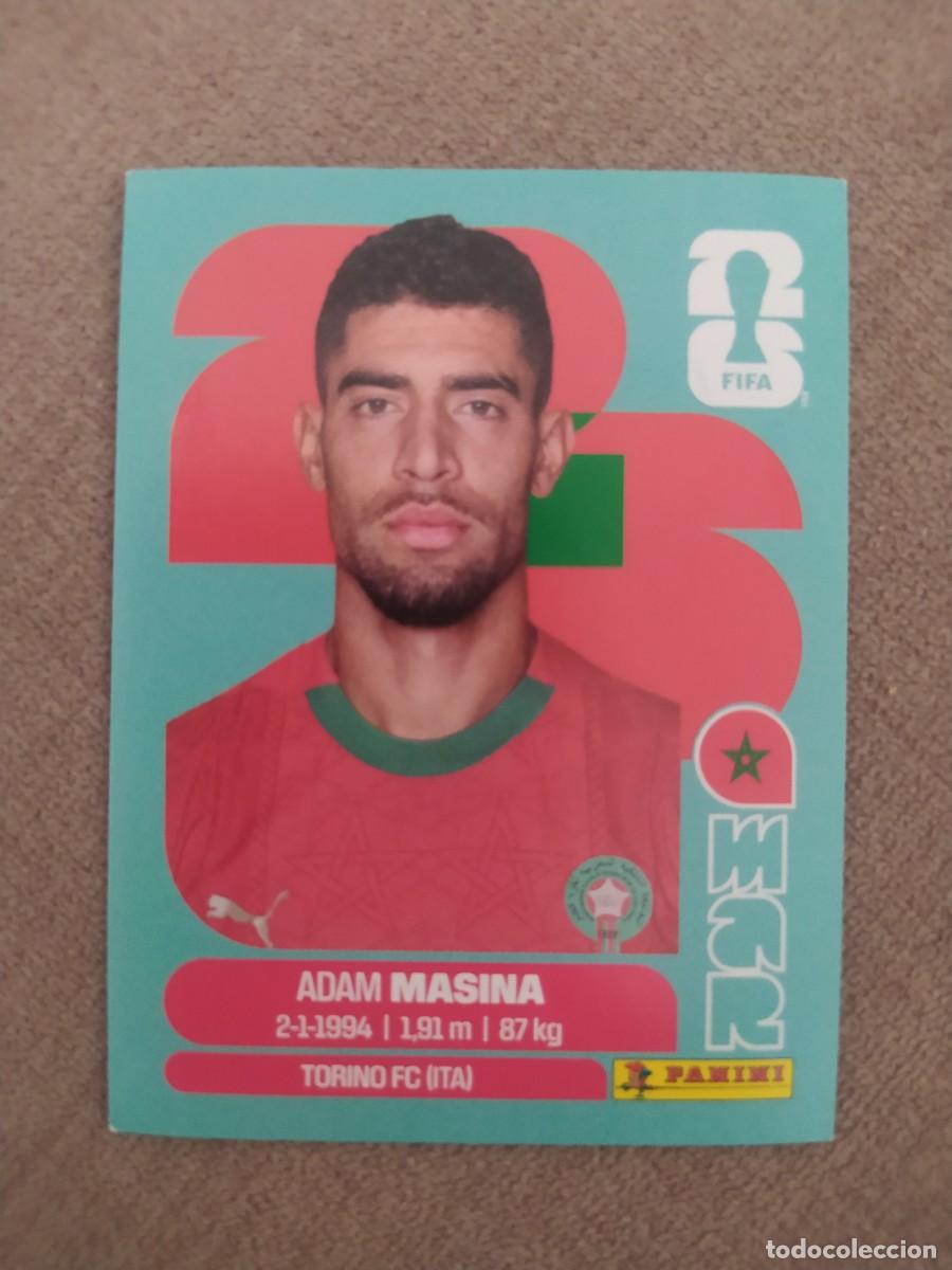 Cromos de f&uacute;tbol: MAR 09 MAR9 Adam MASINA 9 Marruecos Mundial 2026 Panini