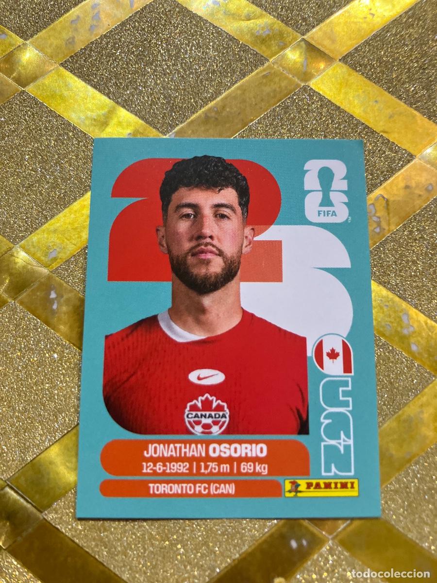 Cromos de f&uacute;tbol: CROMO DE F&Uacute;TBOL NUMERO CAN 12 JONATHAN OSORIO CANADA MUNDIAL 2026 MEXICO-EEUU-CANADA PANINI !