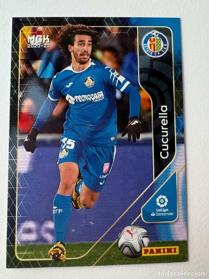 Cromos de f&uacute;tbol: Carta Cucurella Getafe 155 Megacracks 2020-21