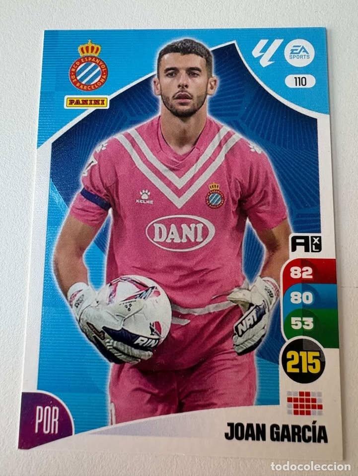 Cromos de f&uacute;tbol: Carta Joan Garc&iacute;a Espanyol 110 Adrenalyn 2024-25
