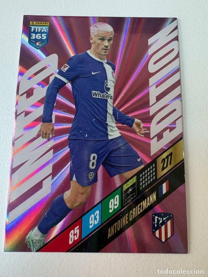 Cromos de f&uacute;tbol: Carta Griezmann Edition Atl&eacute;tico de Madrid FIFA 365 2024