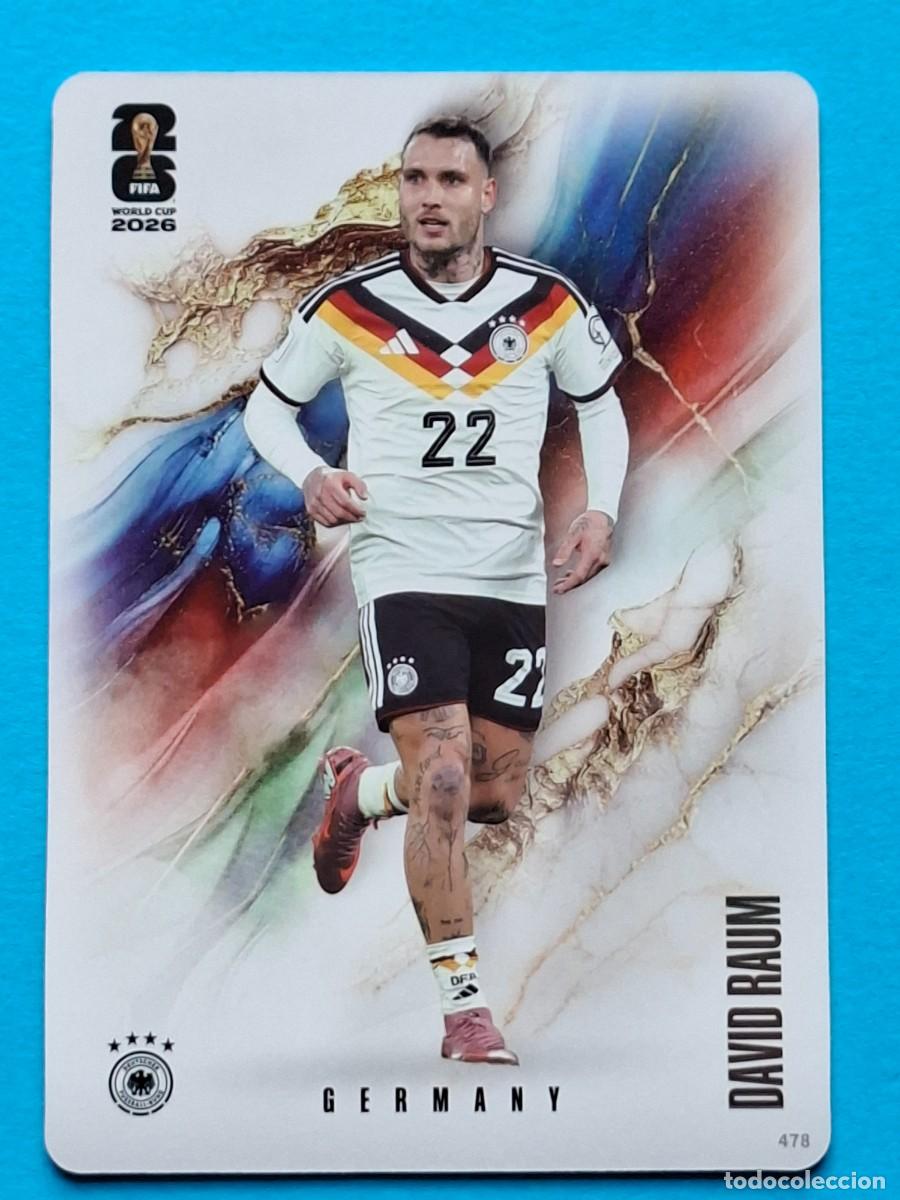 Cromos de f&uacute;tbol: Coalition #478 DAVID RAUM (Germany) - PANINI KAYOU (China) FIFA World Cup 2026