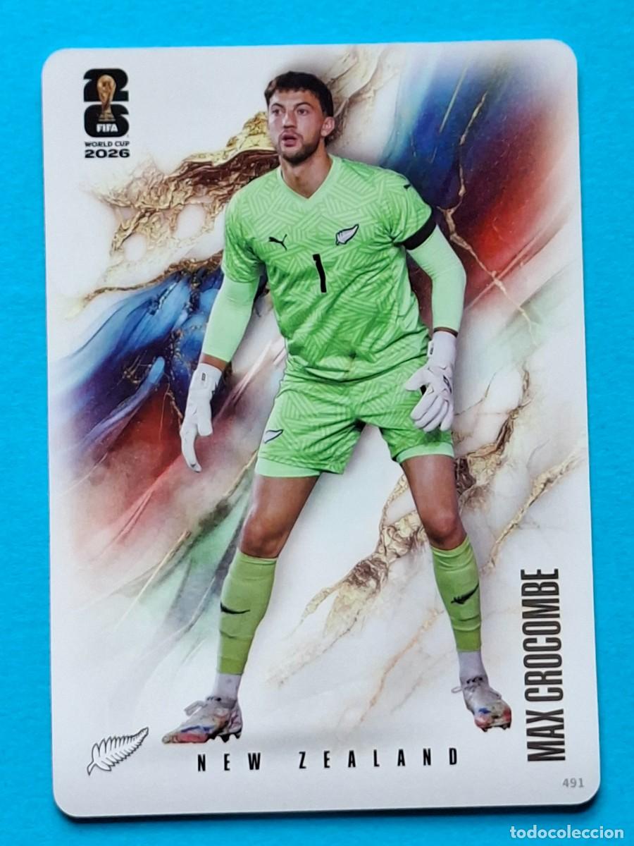 Cromos de f&uacute;tbol: Coalition #491 MAX CROCOMBE (New Zealand) - PANINI KAYOU (China) FIFA World Cup 2026