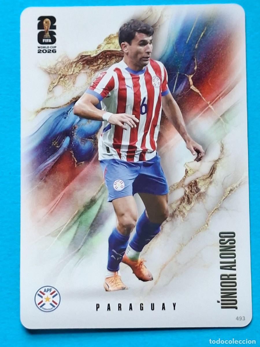 Cromos de f&uacute;tbol: Coalition #493 J&Uacute;NIOR ALONSO (Paraguay) - PANINI KAYOU (China) FIFA World Cup 2026